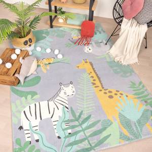 Kinderteppich Jungle Giraffe Multicolor - 120 x 170 cm