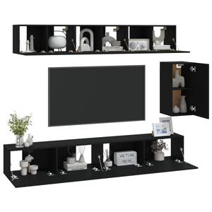 TV-Schrank 6er Set D268 Schwarz