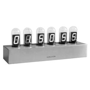 Horloge de Table Cathode Gris