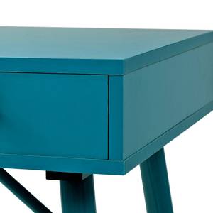 Schreibtisch Grün - Holzwerkstoff - 90 x 8 x 90 cm