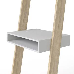 Schreibtisch Napoli Weiß - Holz teilmassiv - 65 x 180 x 48 cm