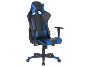 Gaming Stuhl GAMER Schwarz - Blau - Dunkelblau