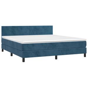 Boxspringbett 3017268-3 Dunkelblau - Breite: 160 cm