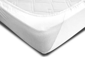 Bettlaken weiß 180-200x220 cm Heavy Weiß - Textil - 200 x 4 x 220 cm