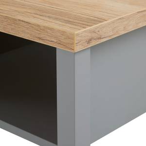 Table basse 2492 Gris - Bois manufacturé - 110 x 40 x 60 cm