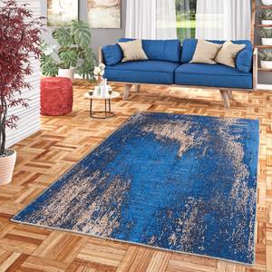 Luxus VintageTeppich Primus Verlauf Blau - Textil - 200 x 1 x 290 cm