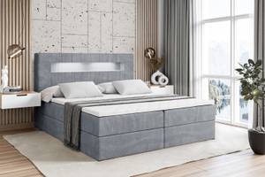 Boxspringbett - ORGOL Grau - Breite: 200 cm - H3