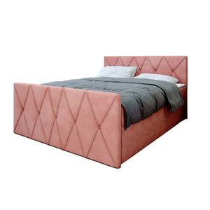 Boxspringbett CRISTI LUX 180 CL63 Rosa Pink - Holzwerkstoff - 188 x 102 x 216 cm