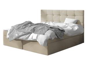 Boxspringbett Luanda Beige - Breite: 183 cm