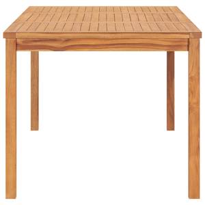 Table de salle à manger Marron - Bois/Imitation - En partie en bois massif - 90 x 77 x 180 cm