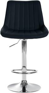 Tabouret de bar Toni Lot de 2 Noir