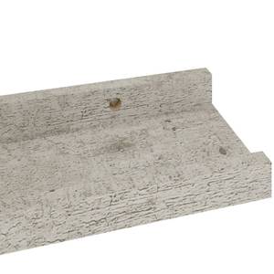 Wandregal  (4er Set) 3009966-2 Beton Dekor - Breite: 40 cm - Anzahl Teile im Set: 4