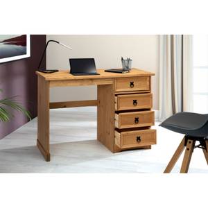 Schreibtisch SALSA Braun - Massivholz - Holzart/Dekor - 104 x 78 x 48 cm