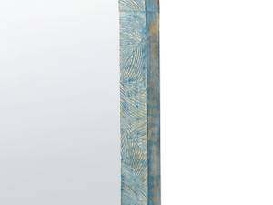 Miroir MELAY Bleu - Marron - Bois massif - 66 x 109 x 4 cm