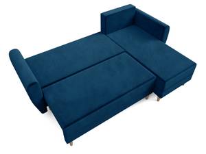 Ecksofa PALER Blau - Ecke davorstehend rechts