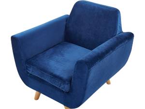 Housse pour fauteuil BERNES Bleu - Bleu marine