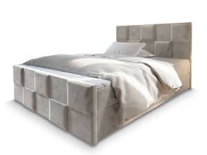 Boxspringbett MONA Beige - Breite: 180 cm