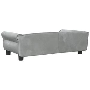 Hundebett 3015967 Hellgrau - 95 x 55 cm