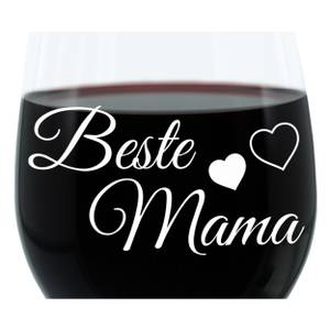 Gravur-Weinglas Beste Mama Glas - 9 x 23 x 9 cm