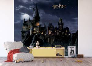 Fototapete Harry Potter Hogwarts 601189 Naturfaser - Textil - 270 x 300 x 300 cm