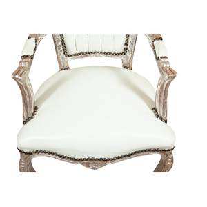 Französischer Sessel Weiß