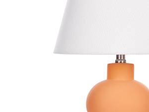 Lampe de table FABILOS Orange - Blanc