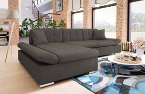 Ecksofa Montana Braun - Ecke davorstehend links