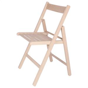 Klappbarer Mehrzweckstuhl WH13339 Beige - 47 x 43 x 86 cm