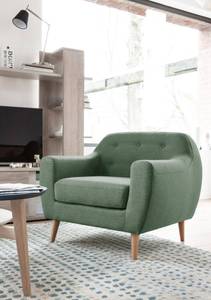 Fauteuil tissu Agathe Menthe