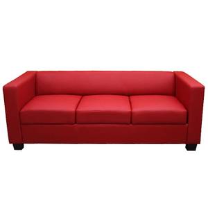 3er Sofa Lille Rot