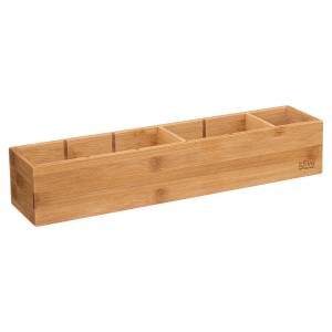 Kosmetik-Organizer BAMBOO, 8 x 38 cm Braun - Bambus - 38 x 7 x 8 cm