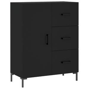 Highboard DE4982 Schwarz - Holzwerkstoff - 34 x 180 x 70 cm