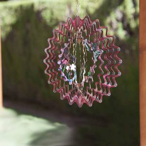 3D-Schmetterling Windspiel Metall - 30 x 30 x 10 cm
