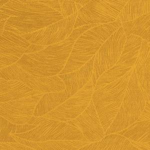 Verdunkelnder Vorhang FEUILLES Beige - Textil