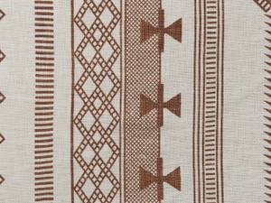 Couverture JORHAT Beige - Marron - Fibres naturelles - 130 x 1 x 180 cm