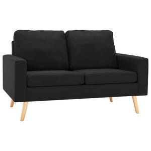 Sofa (2-teilig) 3003194-2 Schwarz - Breite: 130 cm