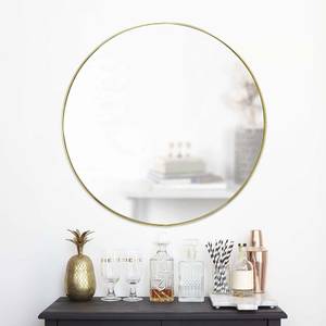 Miroir rond en métal 86 cm Hubba Hauteur : 86 cm