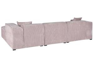 3-Sitzer Sofa DOLVA Schwarz - Grau - Taupe