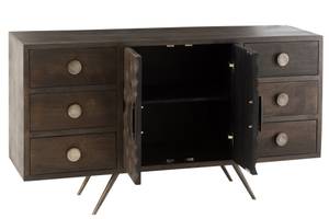 Sideboard Enigma Braun - Massivholz - 150 x 69 x 40 cm