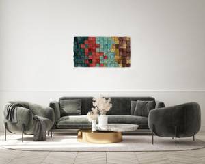 Holzbild Colours of Magic Holz teilmassiv - 102 x 55 x 7 cm