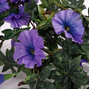 Künstliche Hängepflanze Petunien Violett