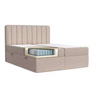 Boxspringbett Skyfall Bronze - Breite: 140 cm