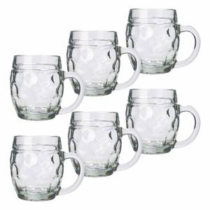 Bierkrüge Tübinger 6er Set Glas - 11 x 13 x 11 cm