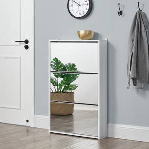 Meuble à Chaussure Lund Blanc - Hauteur : 103 cm