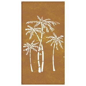 Décoration murale de jardin 824485 Marron - Métal - 55 x 1 x 105 cm