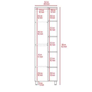 Meuble d'angle de bain Urano Gris