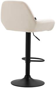 Tabouret de bar Braga Lot de 2 Crème