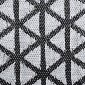 Tapis d'extérieur 3006547-19 Noir - Matière plastique - 250 x 1 x 80 cm