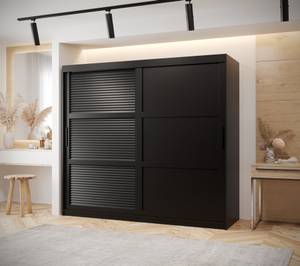 ARMOIRE À PORTES COULISSANTES ZALUZJA Largeur : 200 cm - Noir