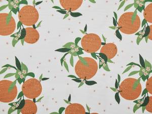 Toile amovible ANZIO Vert - Orange - Blanc